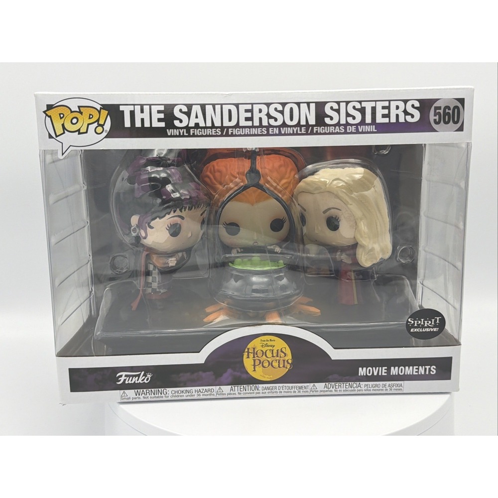 Funko‎ Pop! Moments: Disney The Sanderson Sisters 560 Spirit Halloween Not Mint